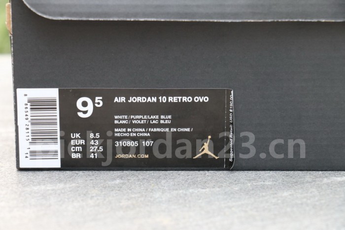 Authentic Air Jordan 10 “NYC”