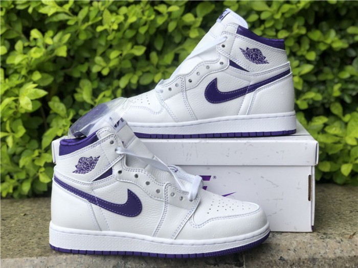 Authentic Air Jordan 1 High OG WMNS “Court Purple”