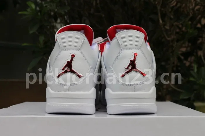 Authentic Air Jordan 4 “Red Metallic”