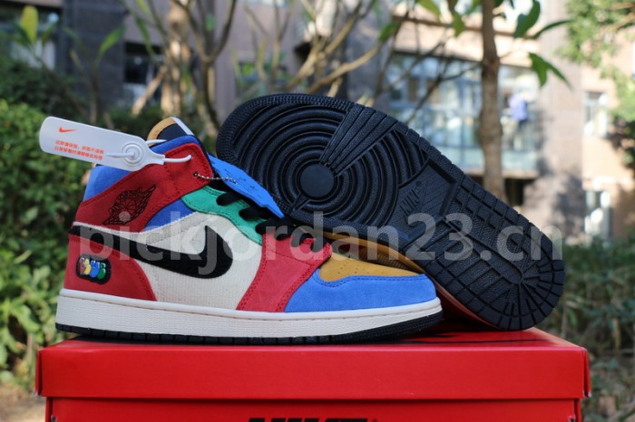 Authentic Blue The Great x Air Jordan 1 Mid “Fearless”