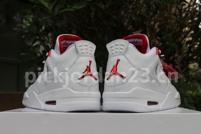 Authentic Air Jordan 4 “Red Metallic”
