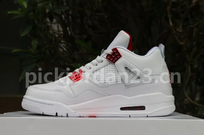 Authentic Air Jordan 4 “Red Metallic”