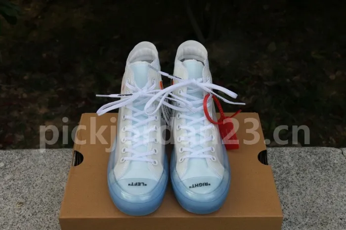 Authentic OFF White x Converse Final version