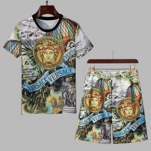 Versace short sleeve men suit-123(M-XXXL)