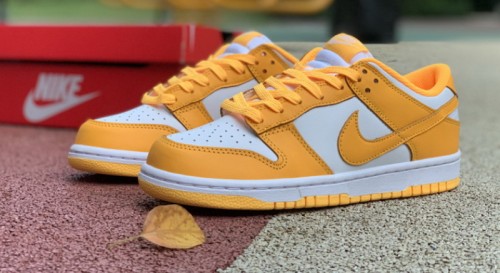 Authentic Nike Dunk Low Laser Orange