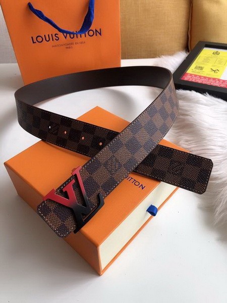 Super Perfect Quality LV Belts(100% Genuine Leather Steel Buckle)-2314