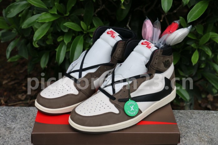 Authentic Travis Scott x Air Jordan 1 High OG TS SP