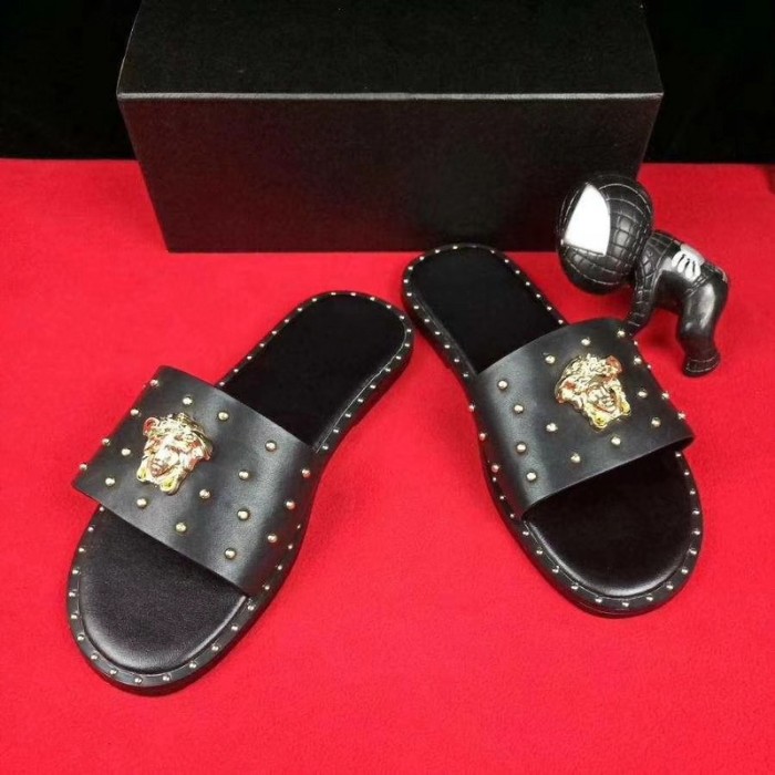 Versace men slippers AAA-118