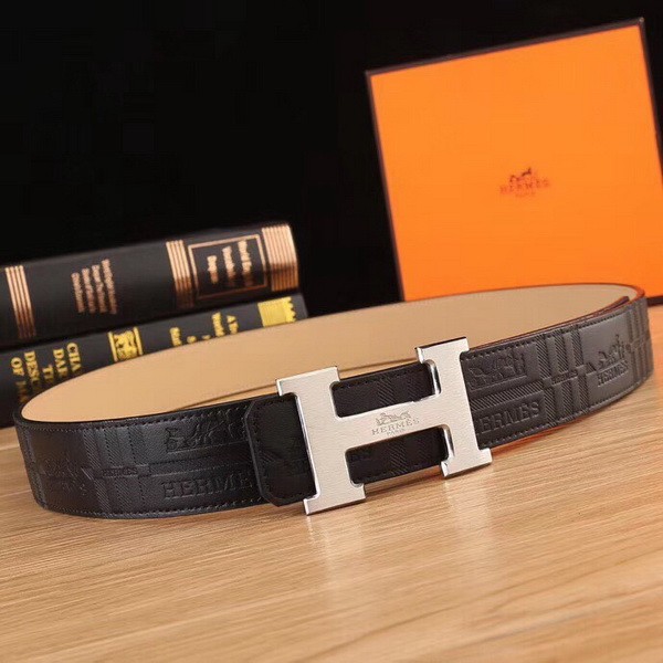 Super Perfect Quality Hermes Belts(100% Genuine Leather,Reversible Steel Buckle)-504