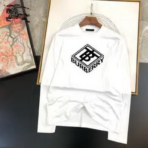 Burberry long sleeve t-shirt men-014(M-XXXL)
