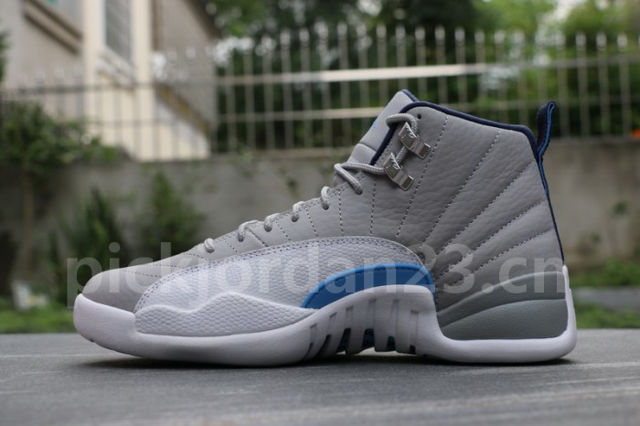 Authentic Air Jordan 12 Wolf Grey