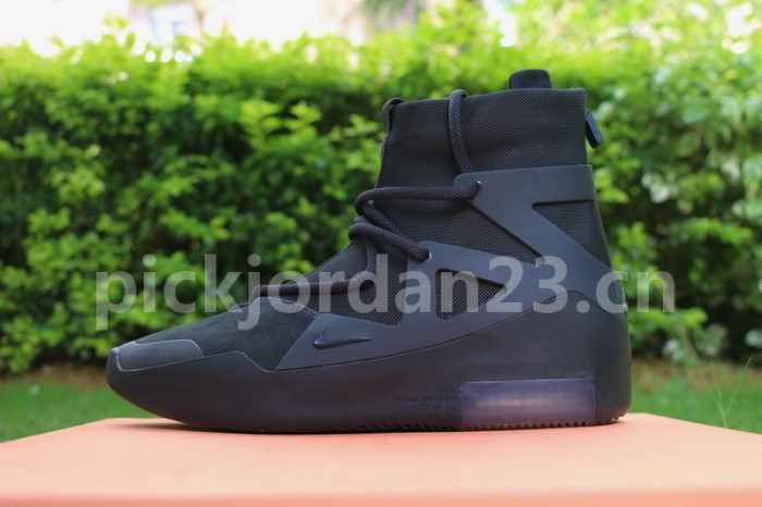 Authentic Nike Air Fear of God 1 “Triple Black”