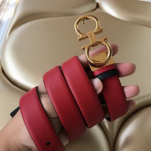 Super Perfect Quality Ferragamo Belts(100% Genuine Leather,steel Buckle)-1213