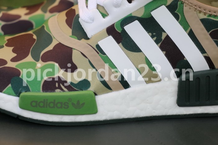 Authentic BAPE x AD NMD Olive