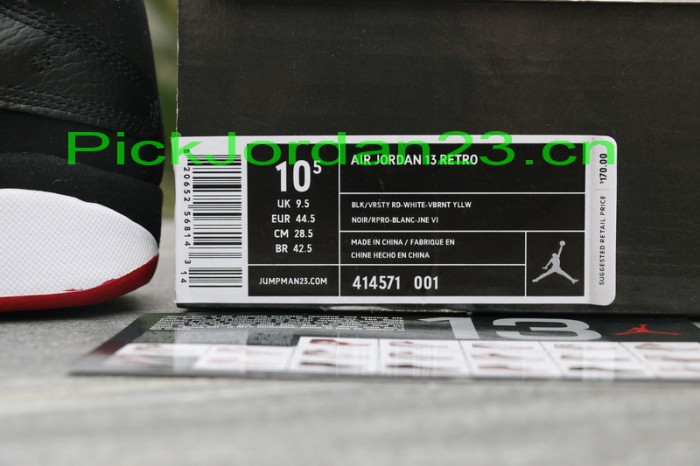 Authentic Air Jordan 13 “Playoffs”