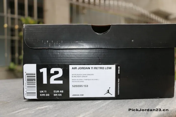 Authentic Air Jordan 11 Low “Concord”