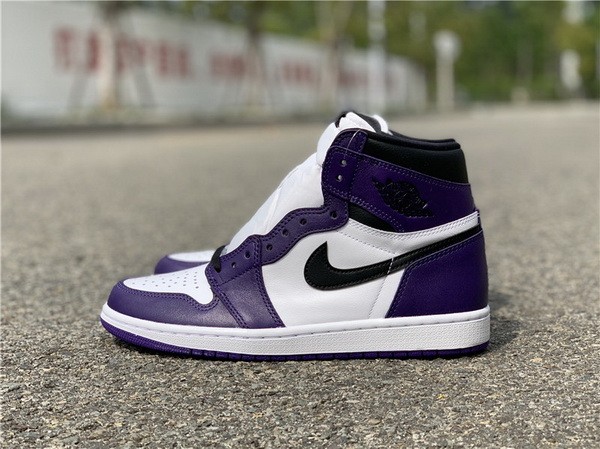 Authentic Air Jordan 1 “Court Purple”