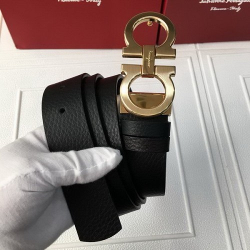 Super Perfect Quality Ferragamo Belts(100% Genuine Leather,steel Buckle)-1202