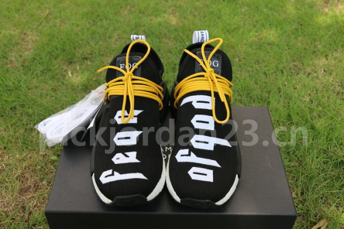 Authentic Fear of God x AD NMD Human Race Black