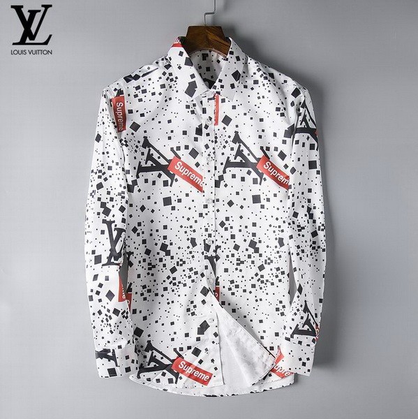 LV long sleeve shirt men-103(M-XXXL)