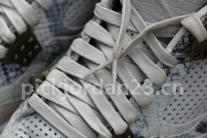 Authentic Air Jordan 4 Premium “Snakeskin”