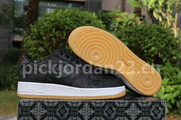 Authentic fragment x CLOT x Nike Air Force 1 PRM