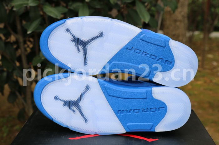 Authentic Air Jordan 5 “Blue Suede”