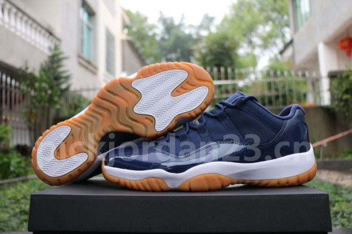 Authentic Air Jordan 11 Low “Navy”
