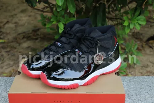 Authentic Air Jordan 11 Bred 2019