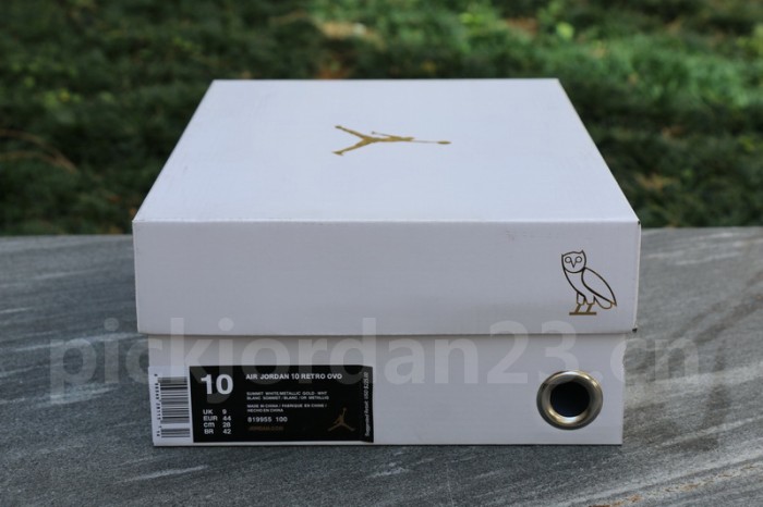 Authentic Air Jordan 10 “OVO”