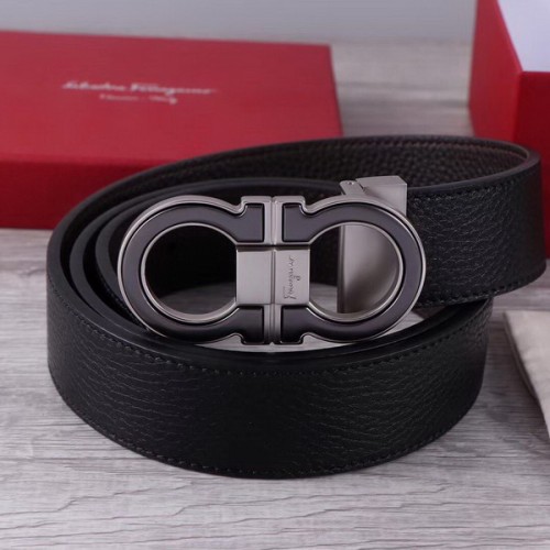 Super Perfect Quality Ferragamo Belts(100% Genuine Leather,steel Buckle)-866