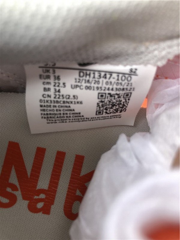 Authentic Sacai x Nike LDV Waffle Grey Orange