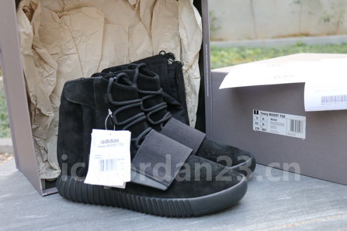 Authentic AD Yeezy 750 Boost “Black” Final Version (with receipt)