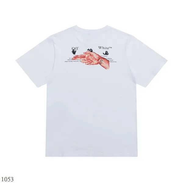 Off white t-shirt men-1214(S-XXL)