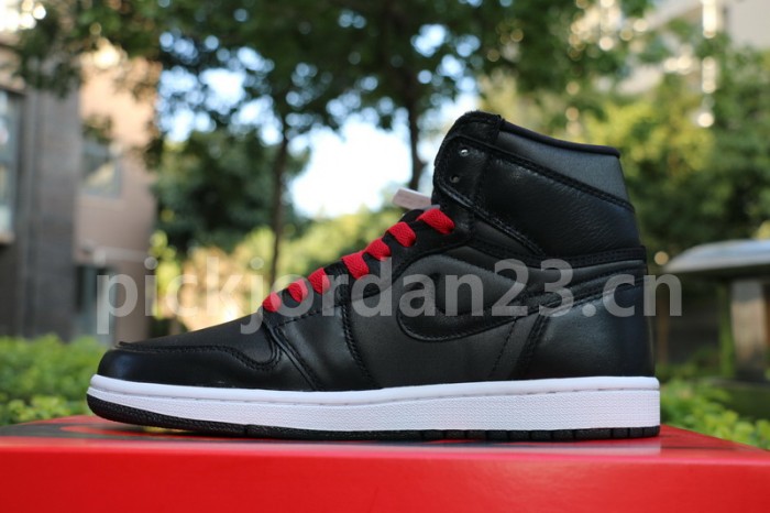 Authentic Air Jordan 1 “Black Satin”
