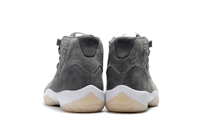 Perfect Air Jordan 11 Grey Suede