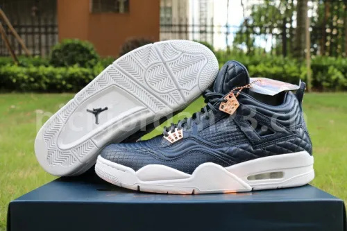 Authentic Air Jordan 4 Premium “Navy”