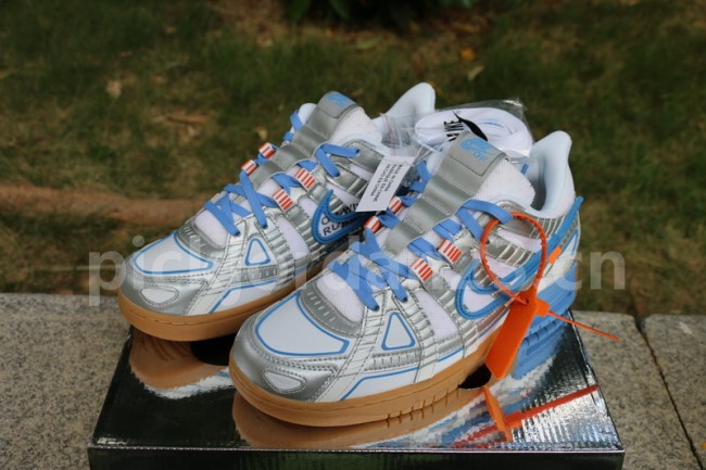 Authentic OFF-WHITE x Nike Air Rubber Dunk “University Blue”