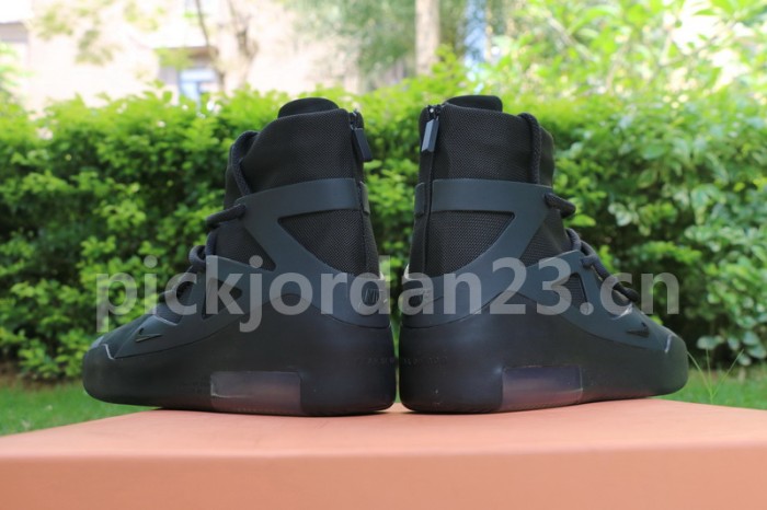 Authentic Nike Air Fear of God 1 “Triple Black”