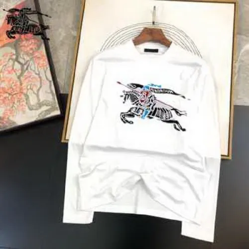 Burberry long sleeve t-shirt men-016(M-XXXL)