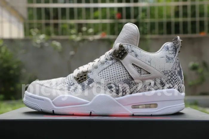 Authentic Air Jordan 4 Premium “Snakeskin”
