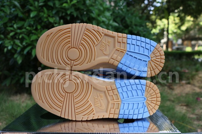 Authentic OFF-WHITE x Nike Air Rubber Dunk “University Blue”