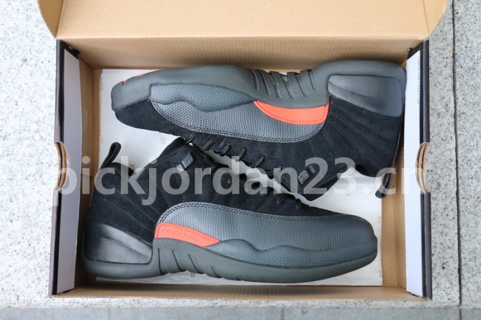 Authentic Air Jordan 12 Low “Black Olive”