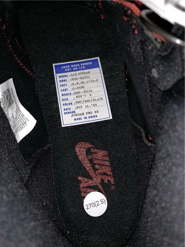 Authentic Air Jordan 1 Hi 85 “Varsity Red”