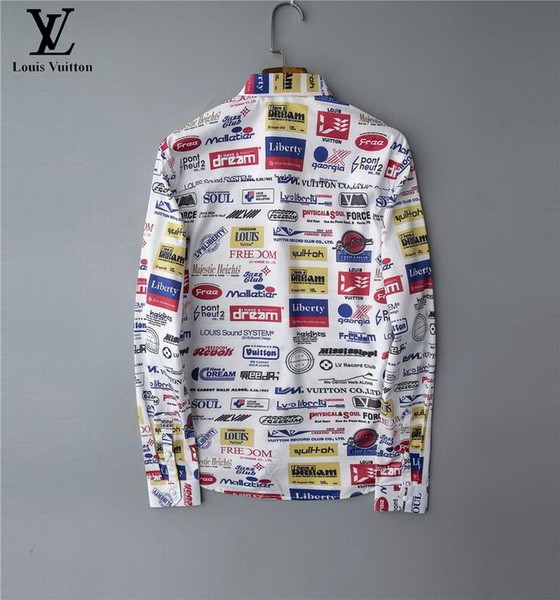 LV long sleeve shirt men-044(M-XXXL)