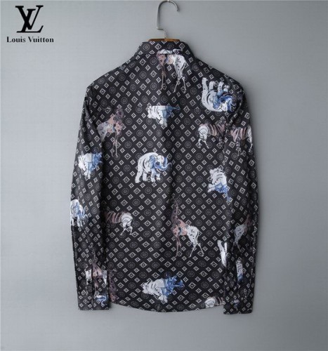 LV long sleeve shirt men-047(M-XXXL)