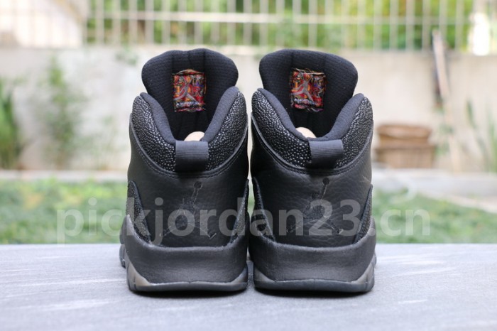 Authentic Air Jordan 10 “OVO” Black