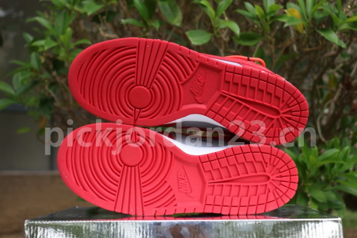 Authentic OFF-WHITE x Nike Dunk Low Red Grey
