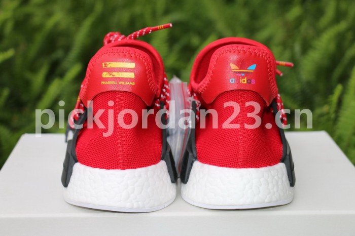 Authentic AD Human Race NMD x Pharrell Williams Red