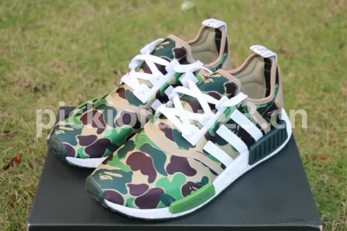Authentic BAPE x AD NMD Olive